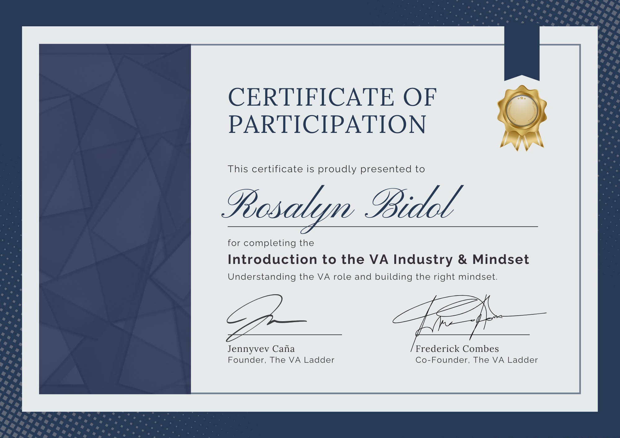 Introduction to teh VA Industry and Mindset