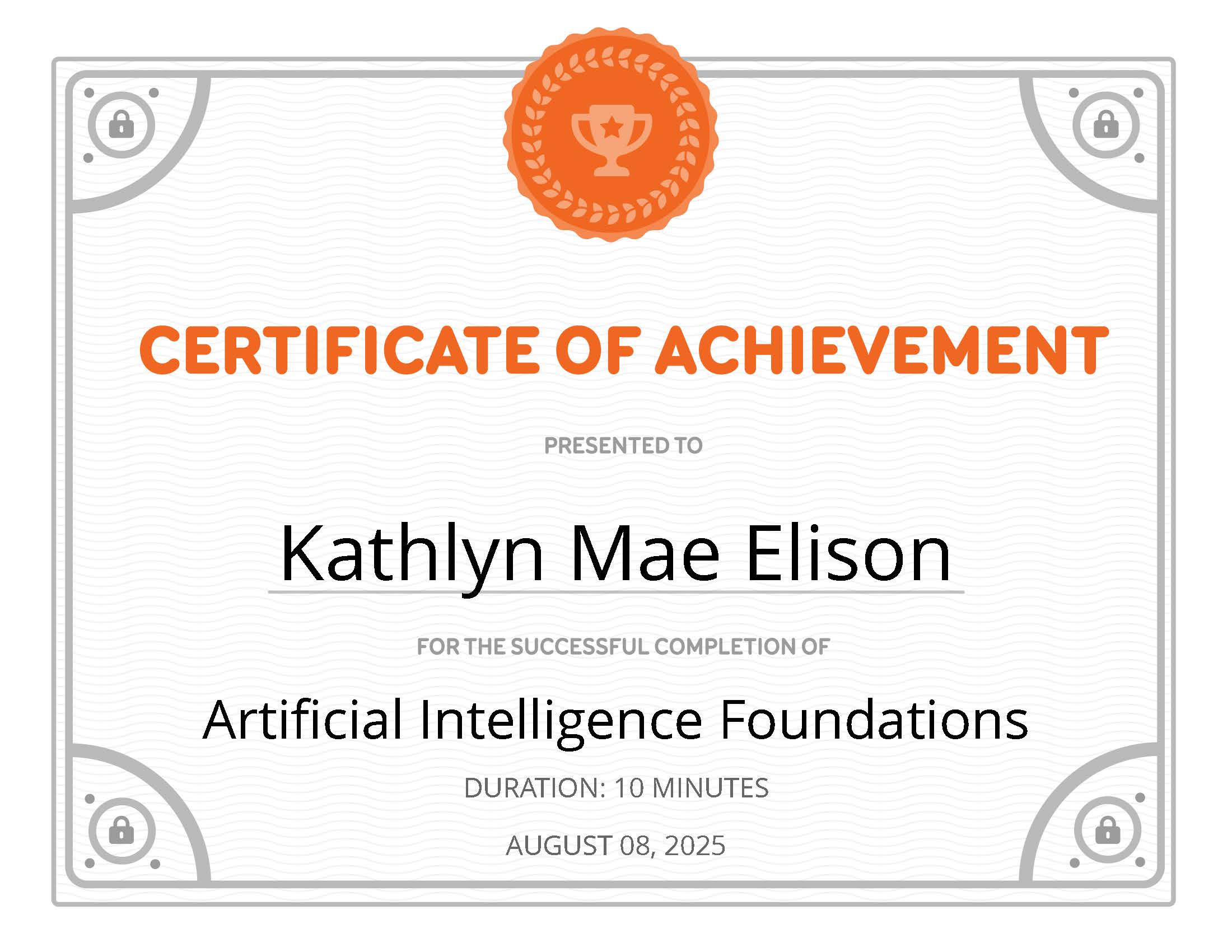 Artificial Intelligence Foundation