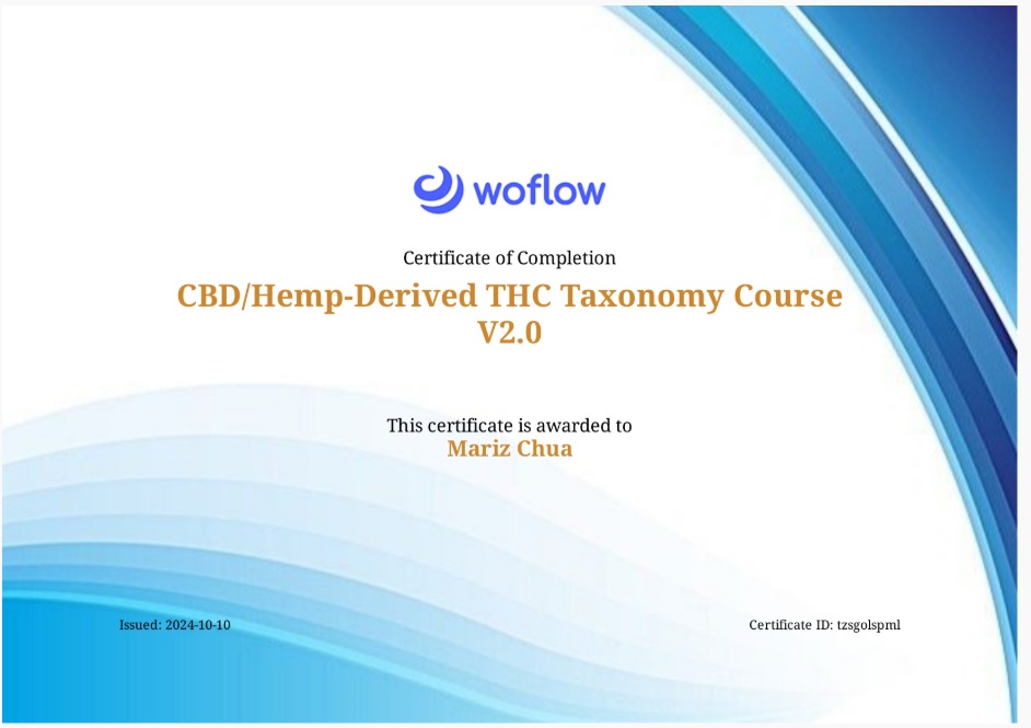 CBD/Hemp-Derived THC Taxonomy Course V2.0