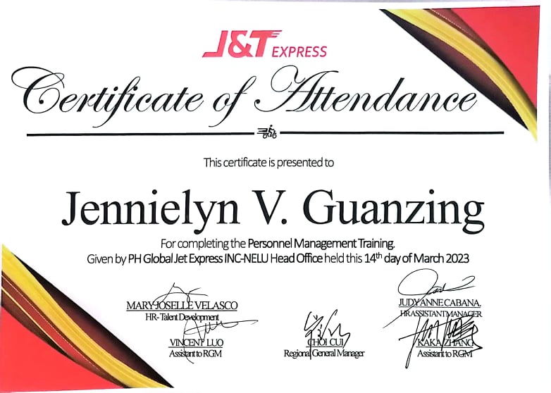 Personnel Management Training