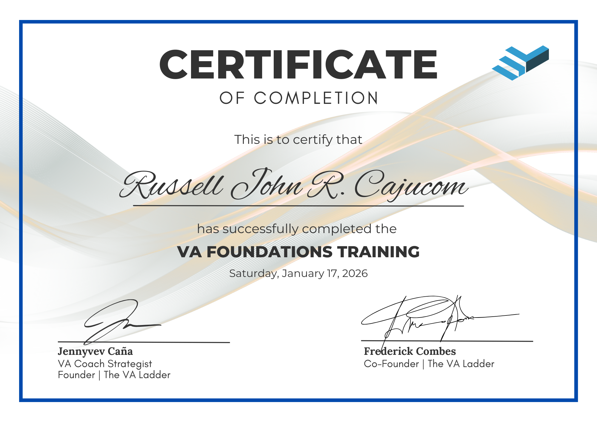 VA Foundation Training