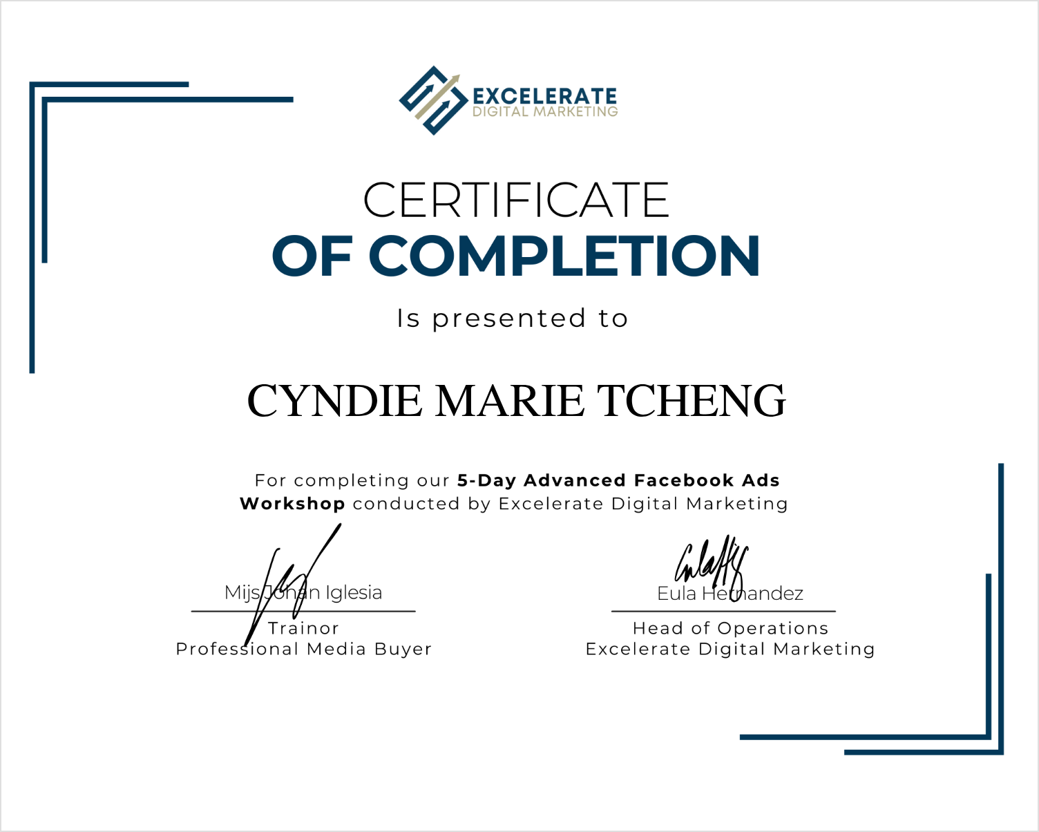 Advanced Facebook Ads Workshop