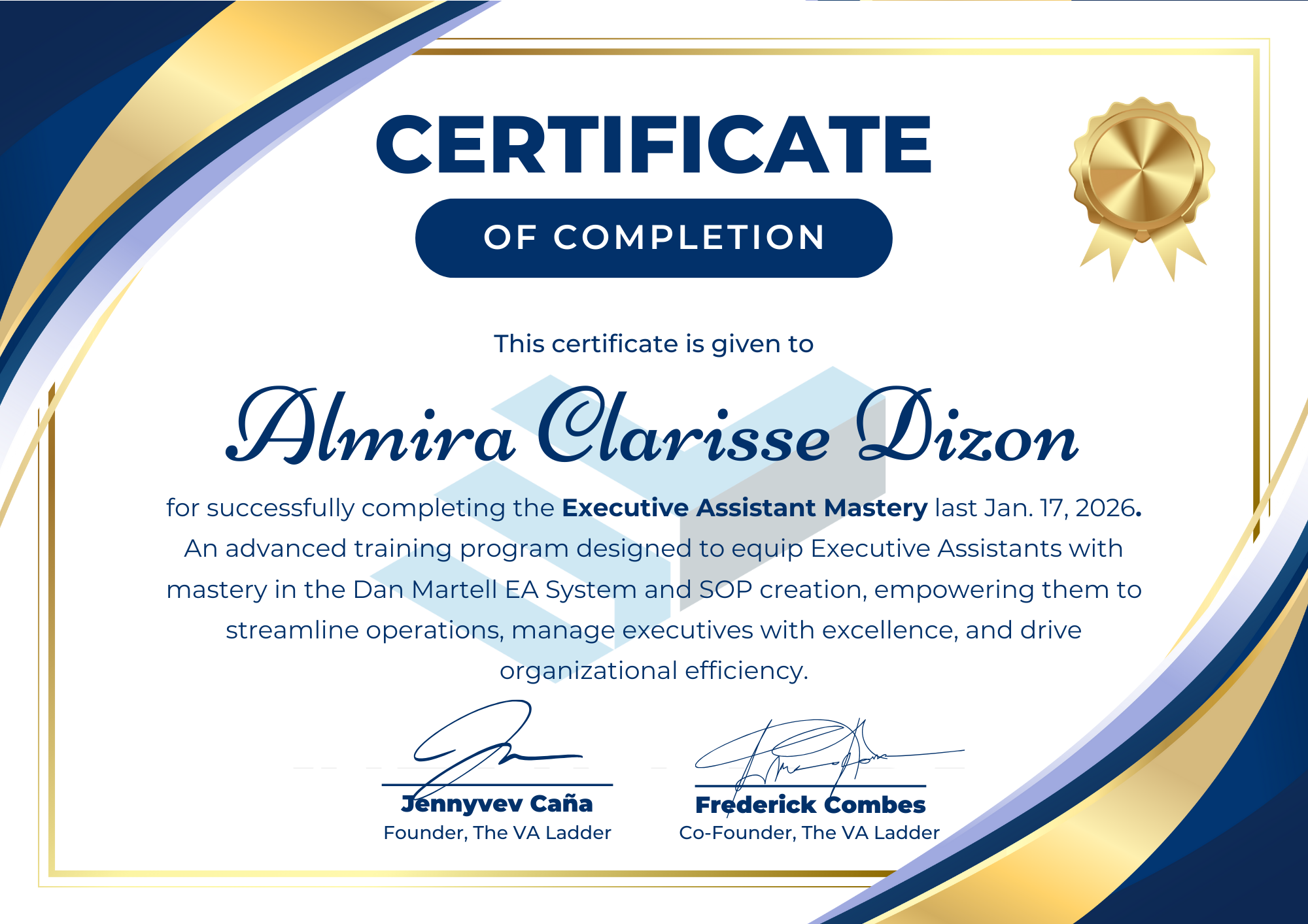 Executive Assistant Mastery