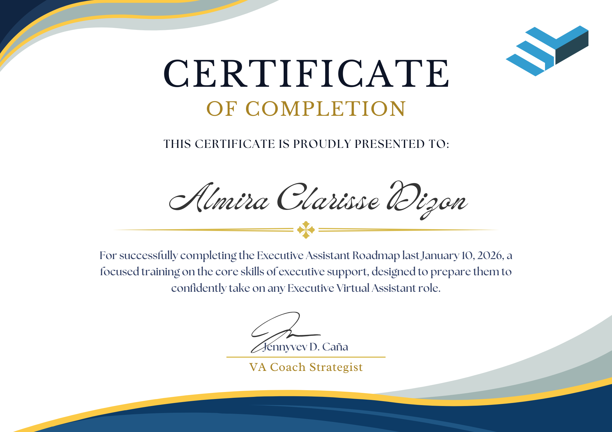 Executive Assistant Roadmap