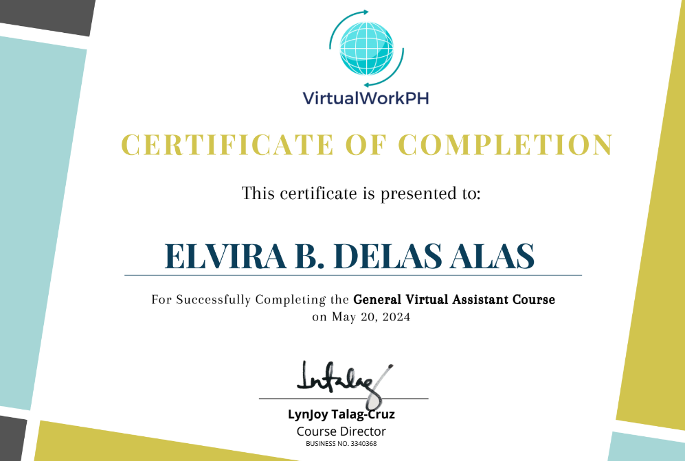 General Virtual Assistant Course