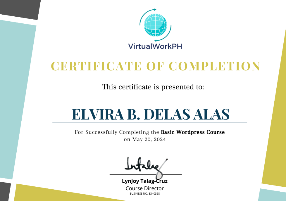 Basic Wordpress Course