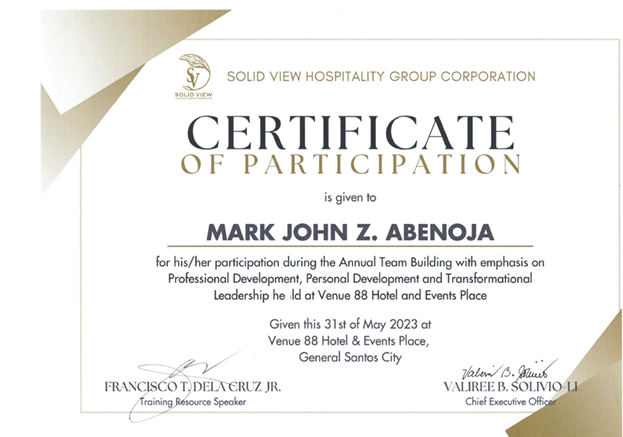 Leadership Training 2