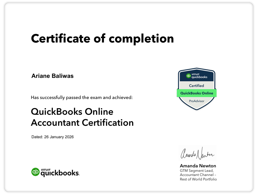 QBO Accountant Cert