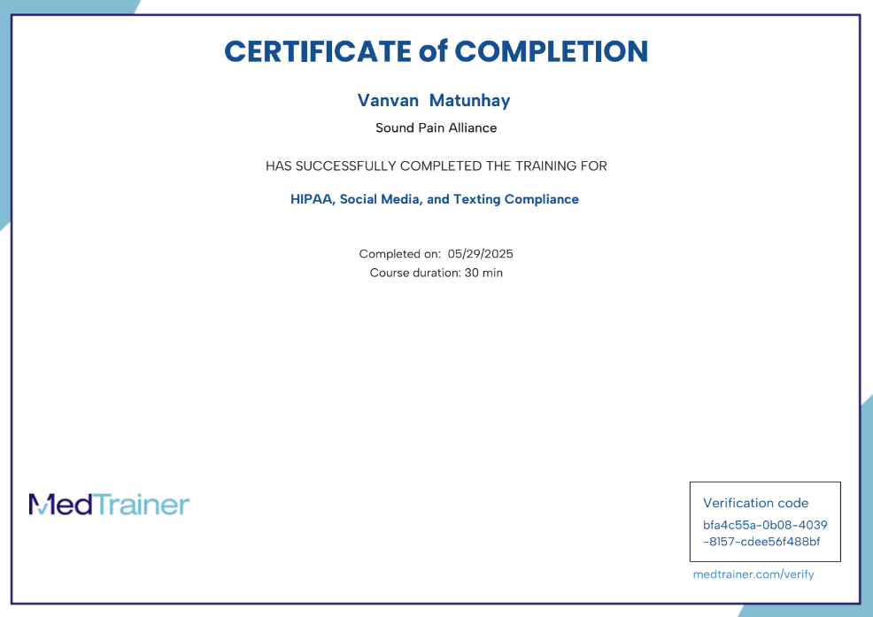 HIPAA, Social Media, and Texting Compliance