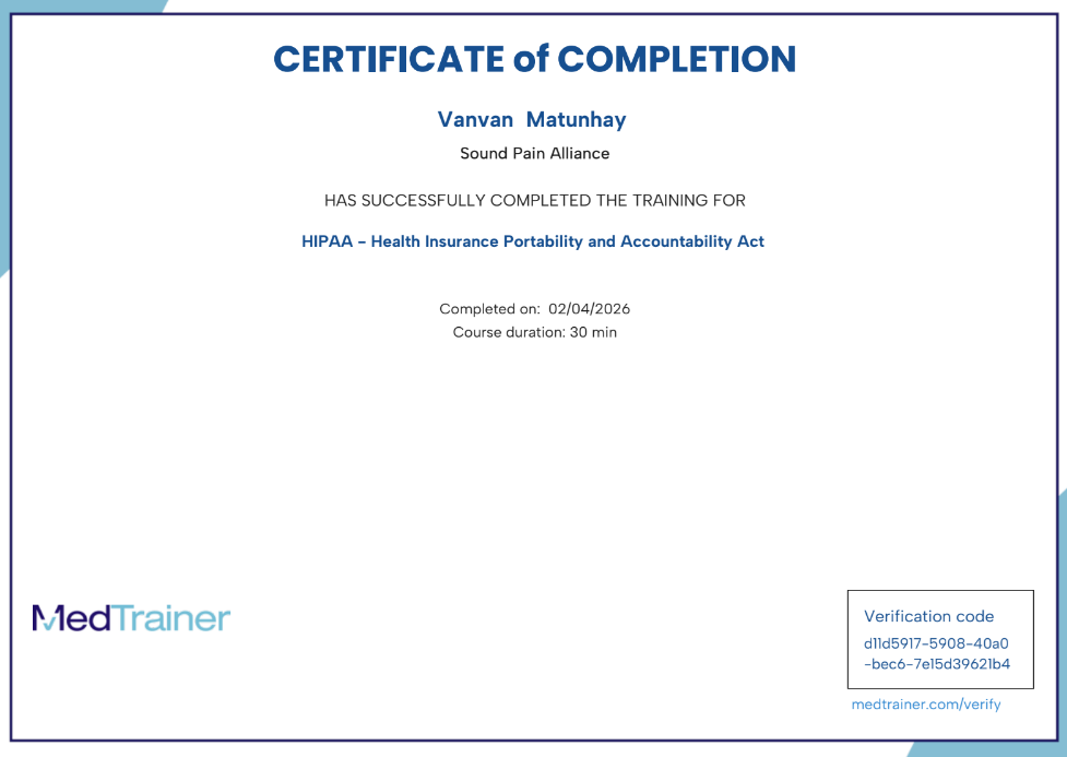 HIPAA - Health Insurance Portability and Accountability Act