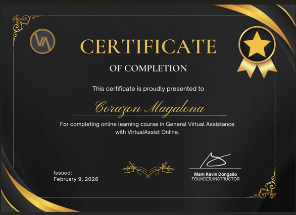 General Virtual Assistant