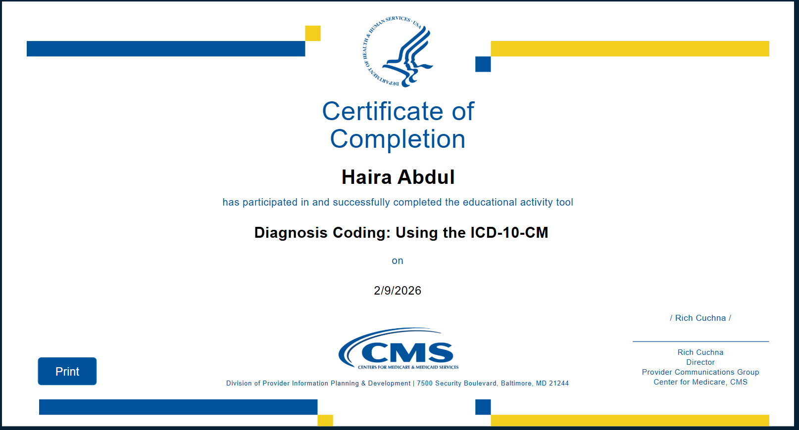Diagnosis Coding : Using the ICD-10-CM