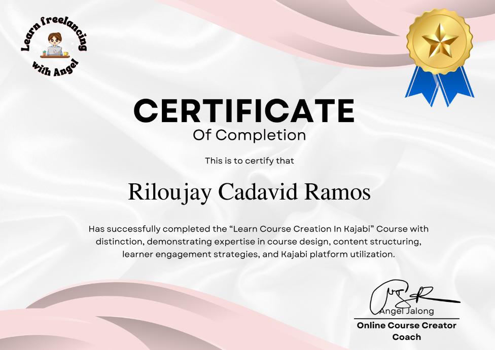 Course Creation in Kajabi