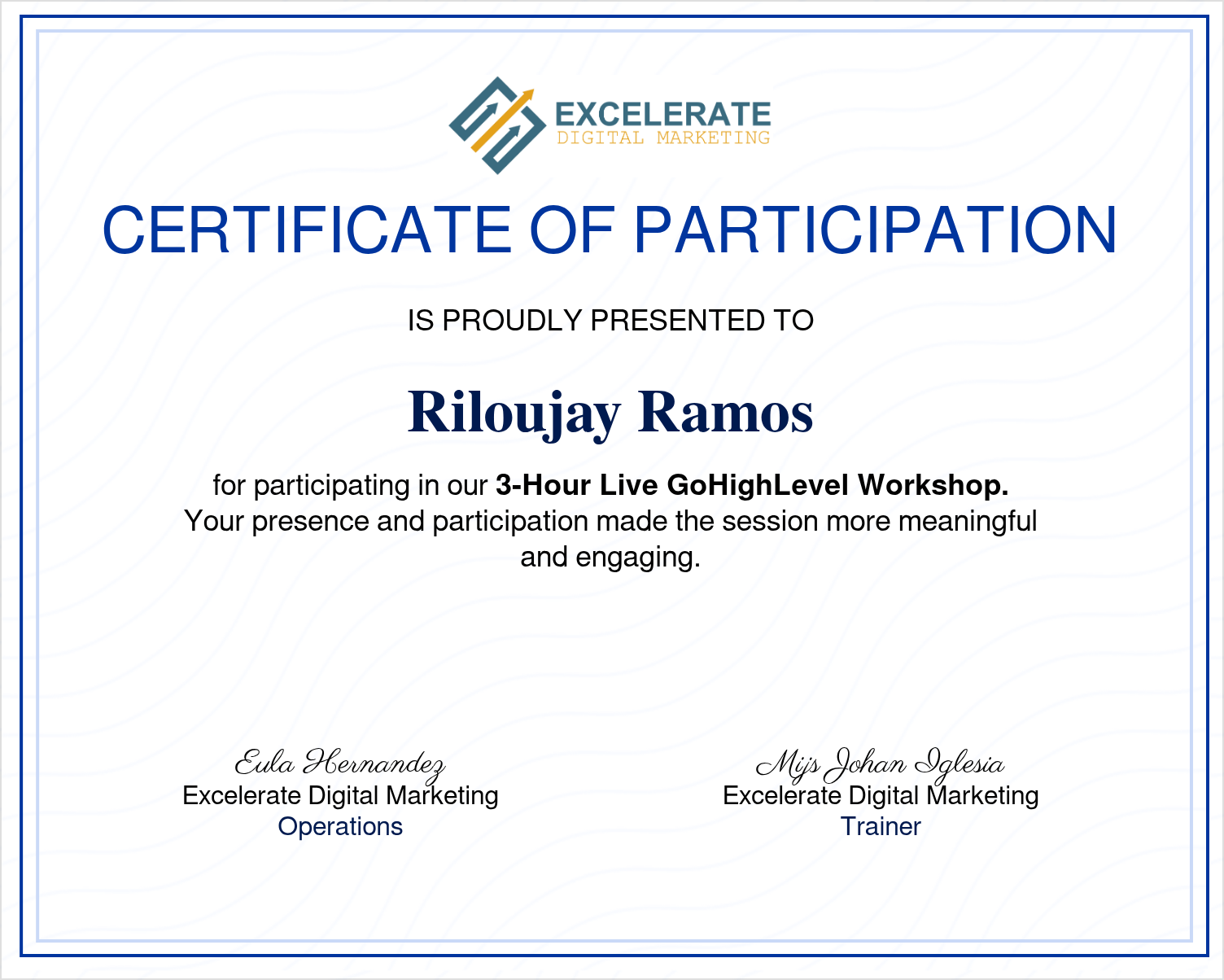 Go High Level Workshop