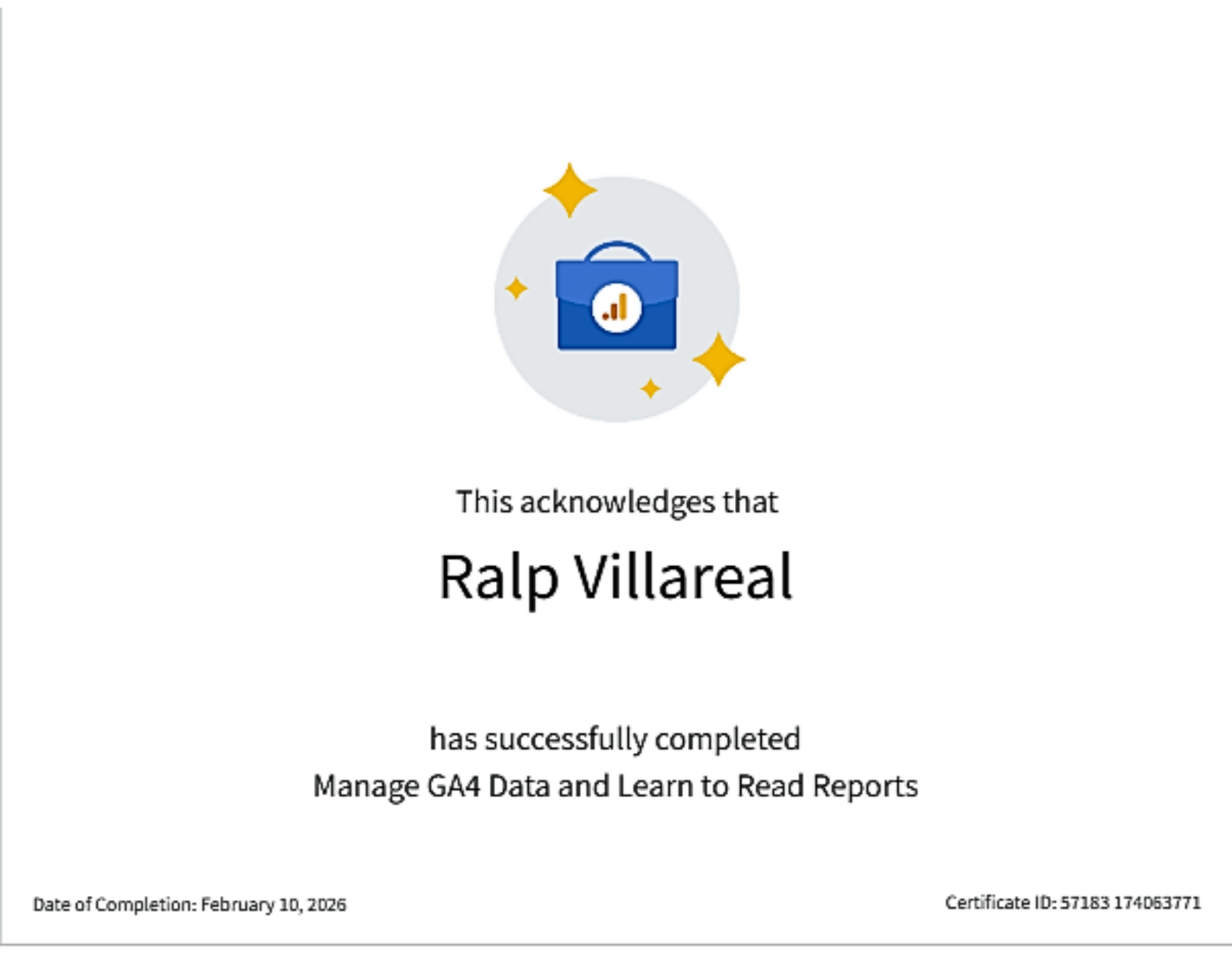 GA4 Data and Report Reading