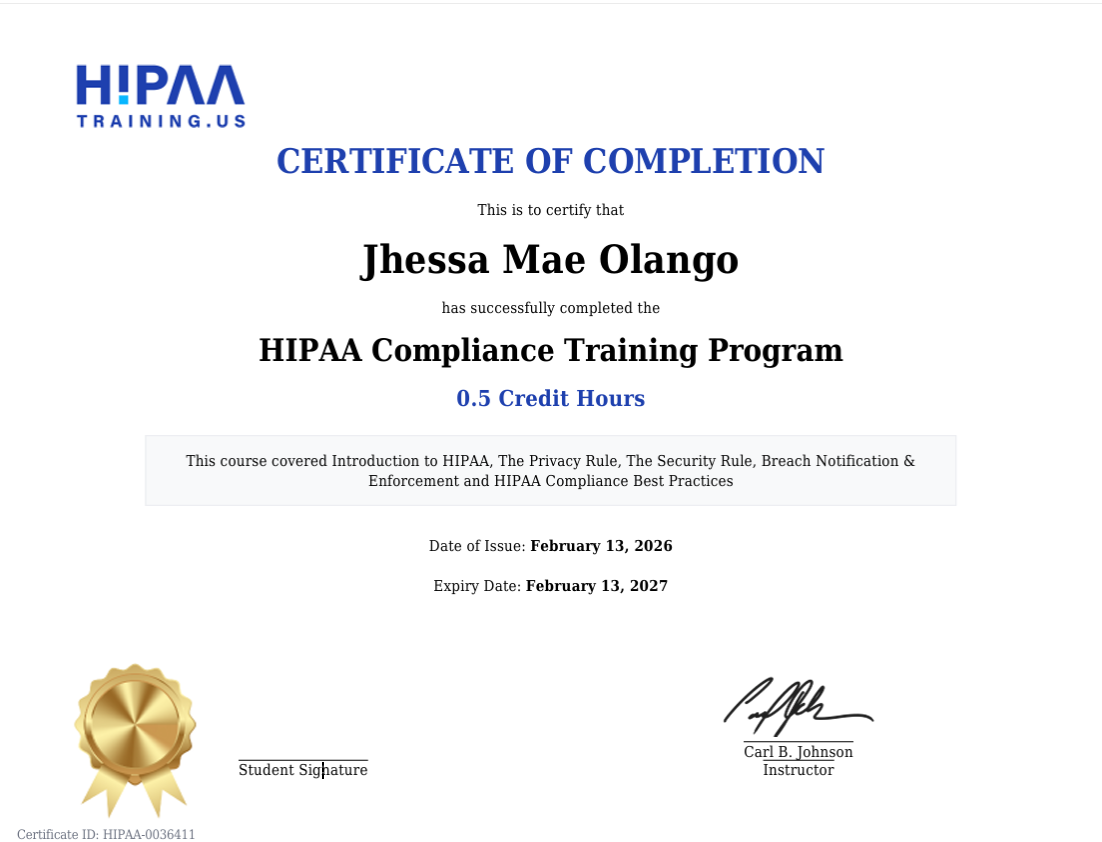 HIPAA Compliance