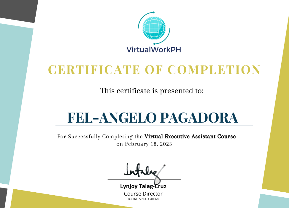 Virtual Executive Assistance Course