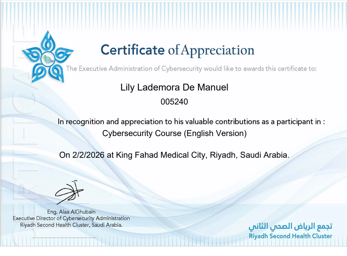 Cybersecurity Course