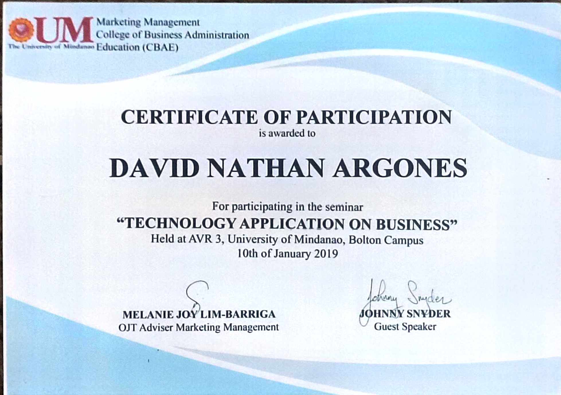 Technology Application on Business
