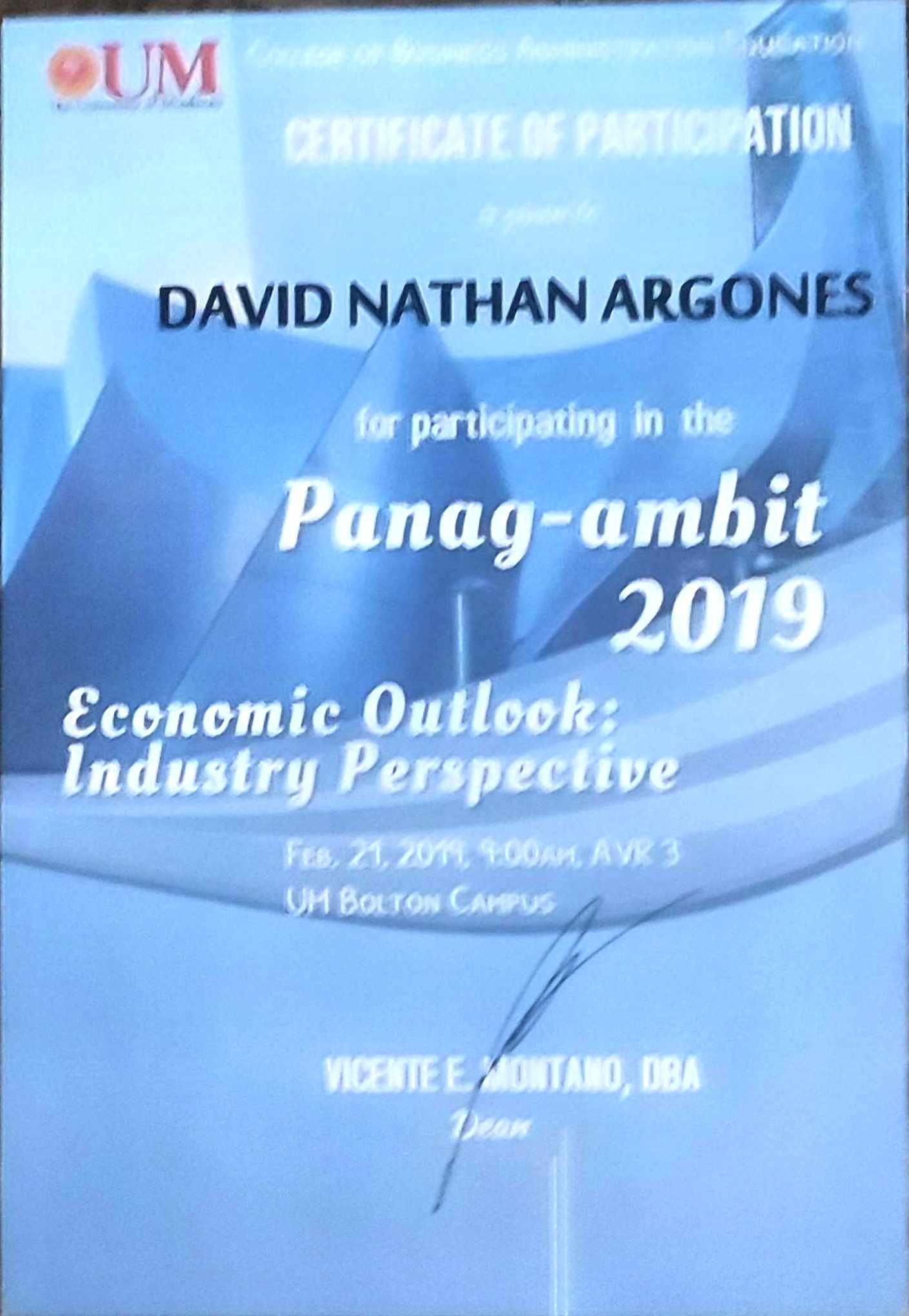 Panag-Ambit (Being Involve)