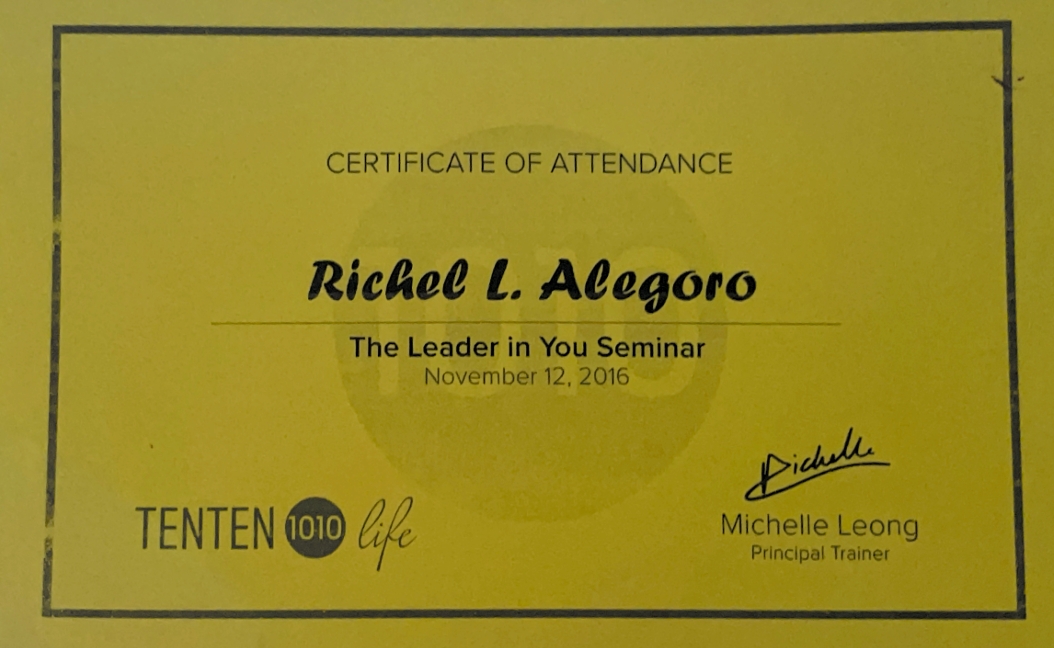 The Leader in You Seminar