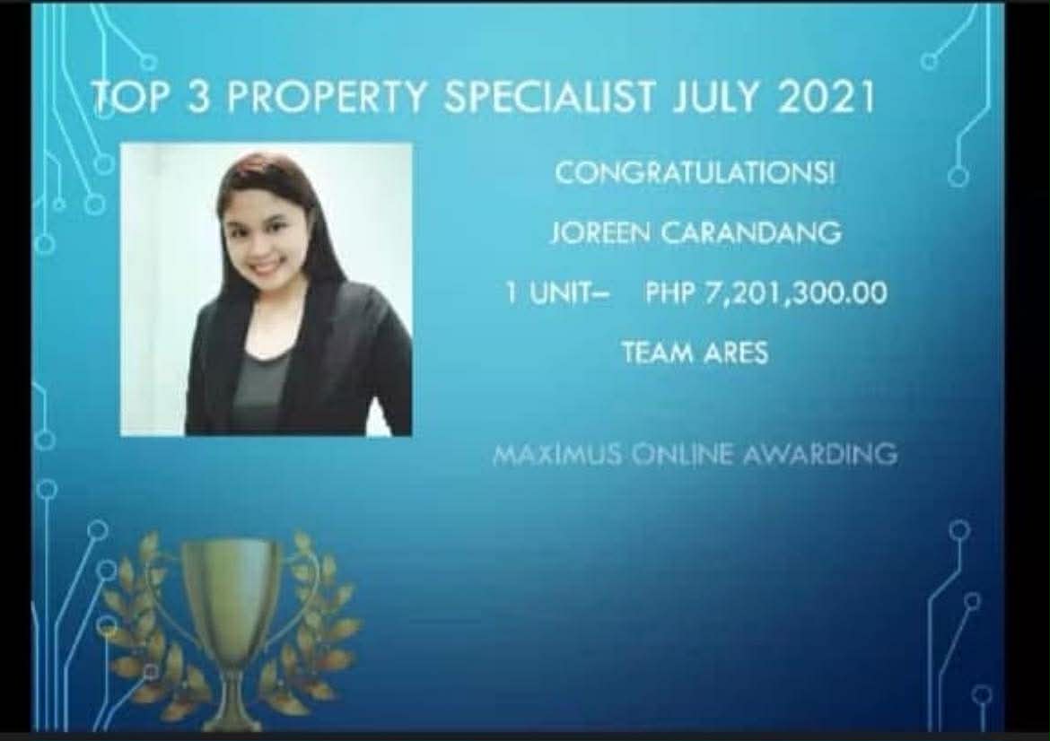 TOP 3 AS A PROPERTY SPECIALIST USING ONLINE PLATFORM