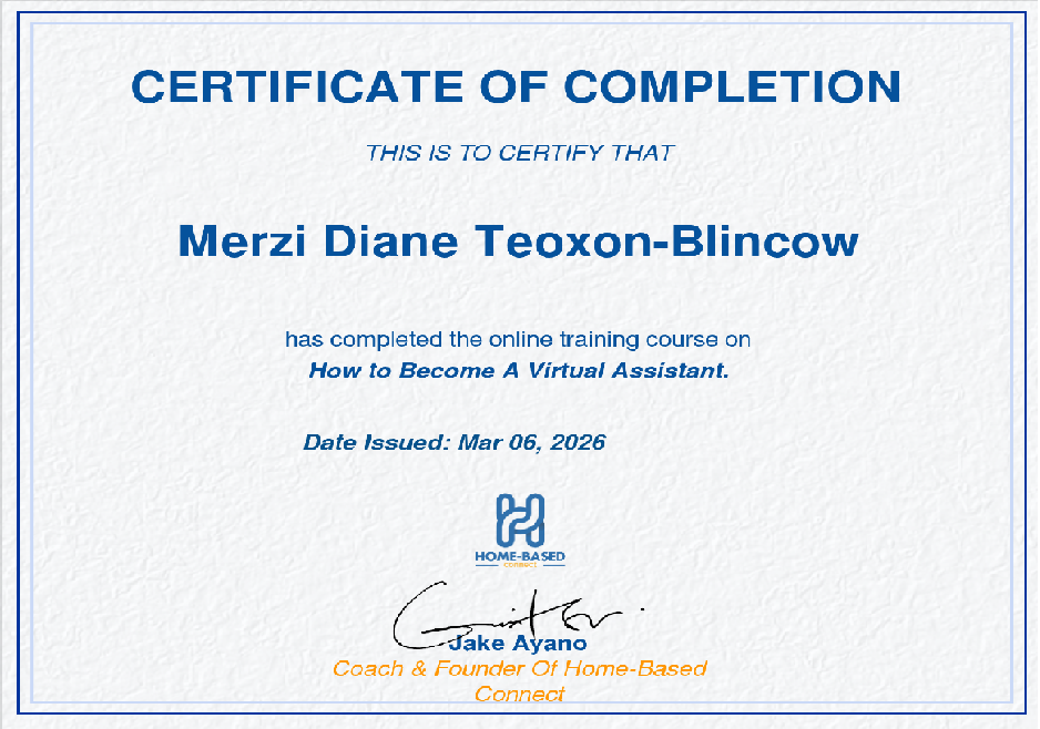 Virtual Assitant Training Program