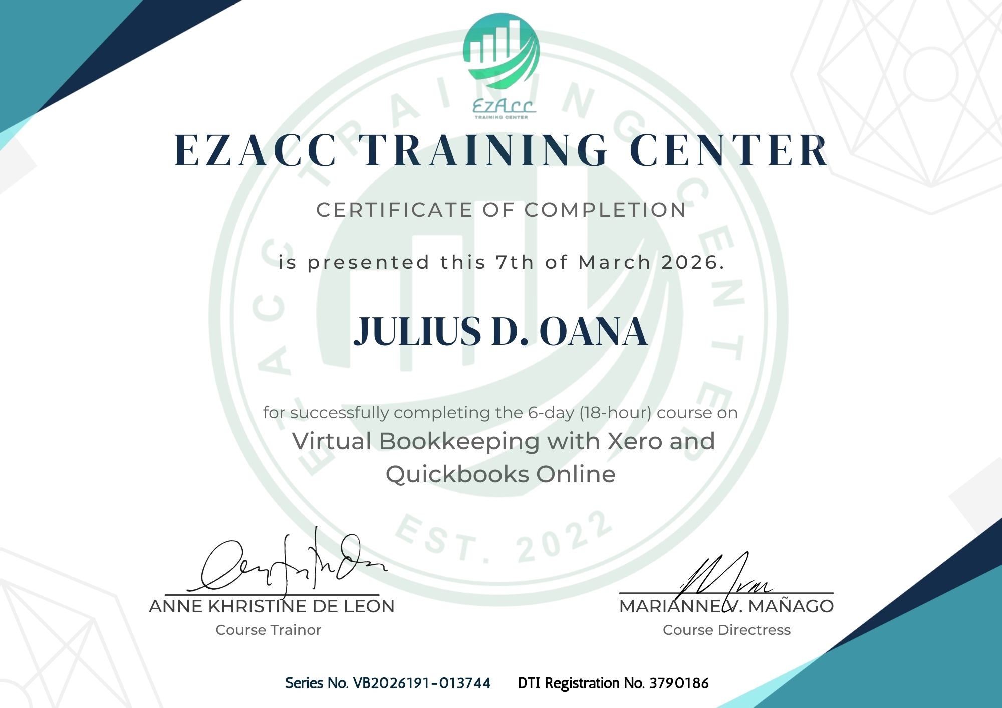 Virtual Bookkeeping with Xero and Quickbooks Online Certificate