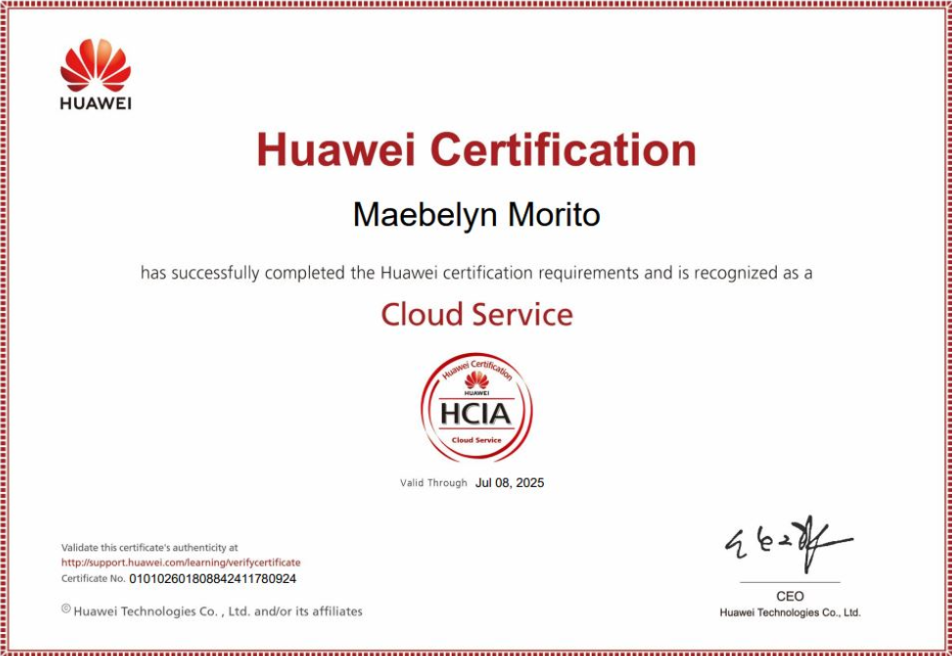 Huawei Cloud Service
