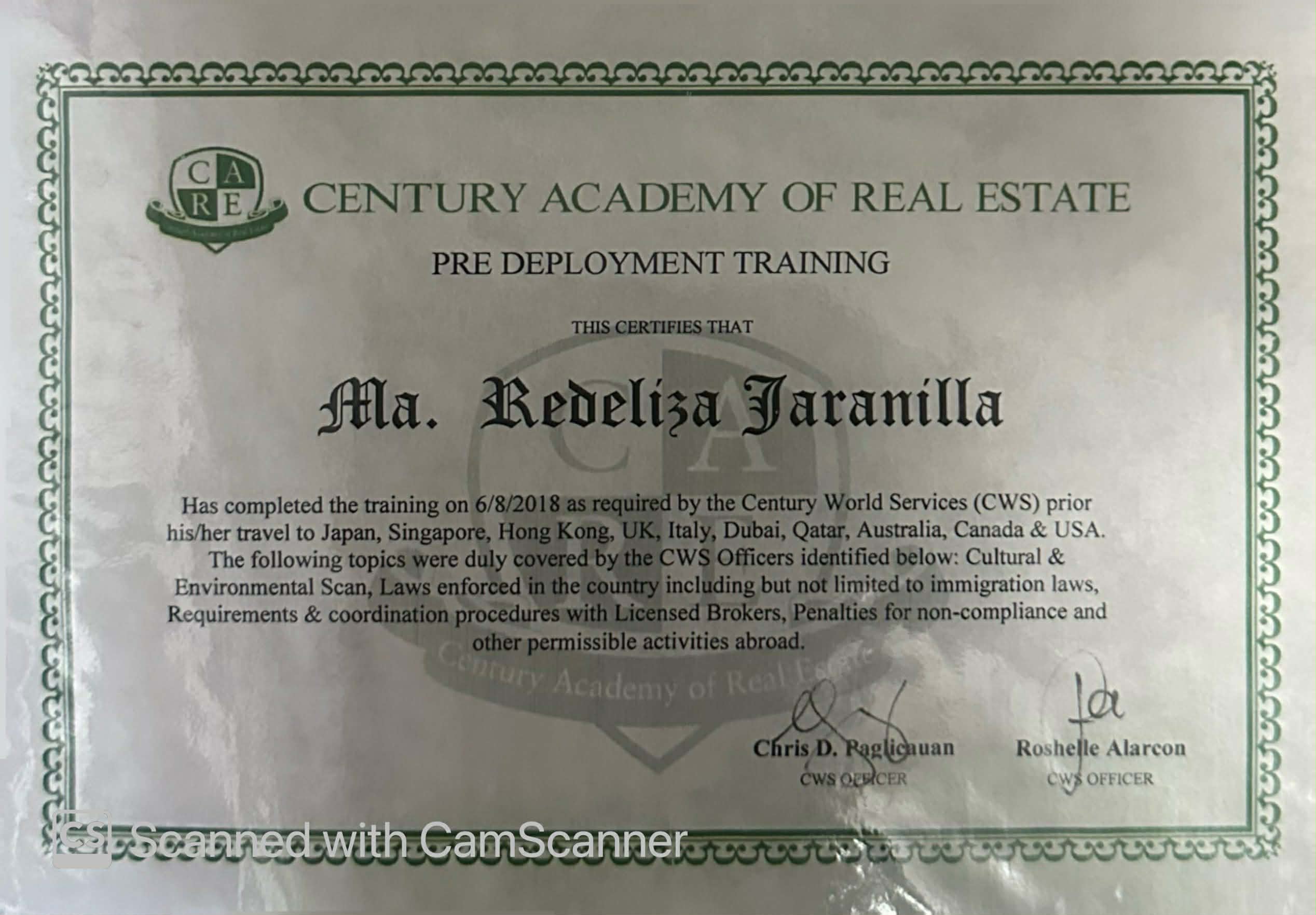 International Property Specialist