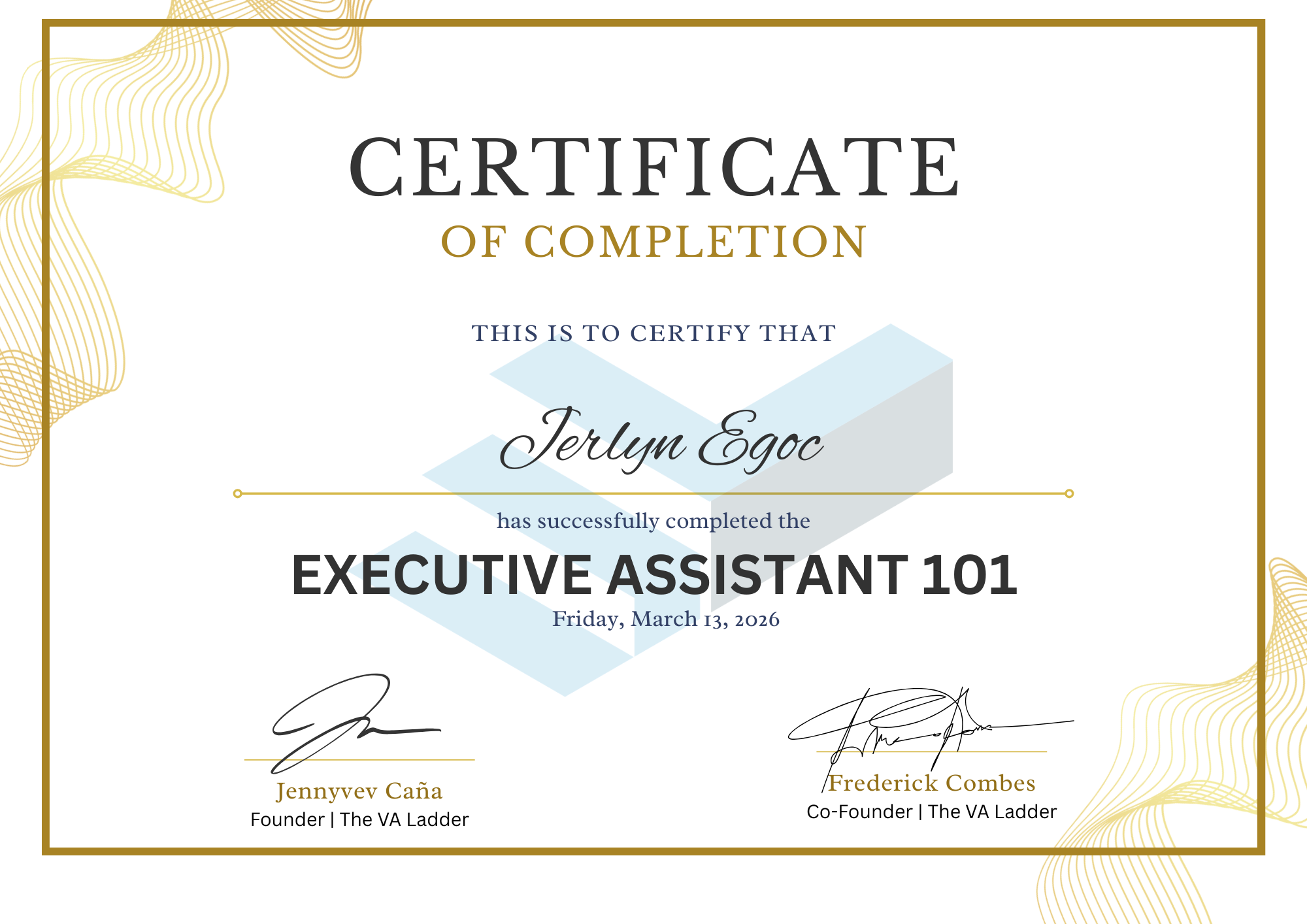 Executive  Assistanr