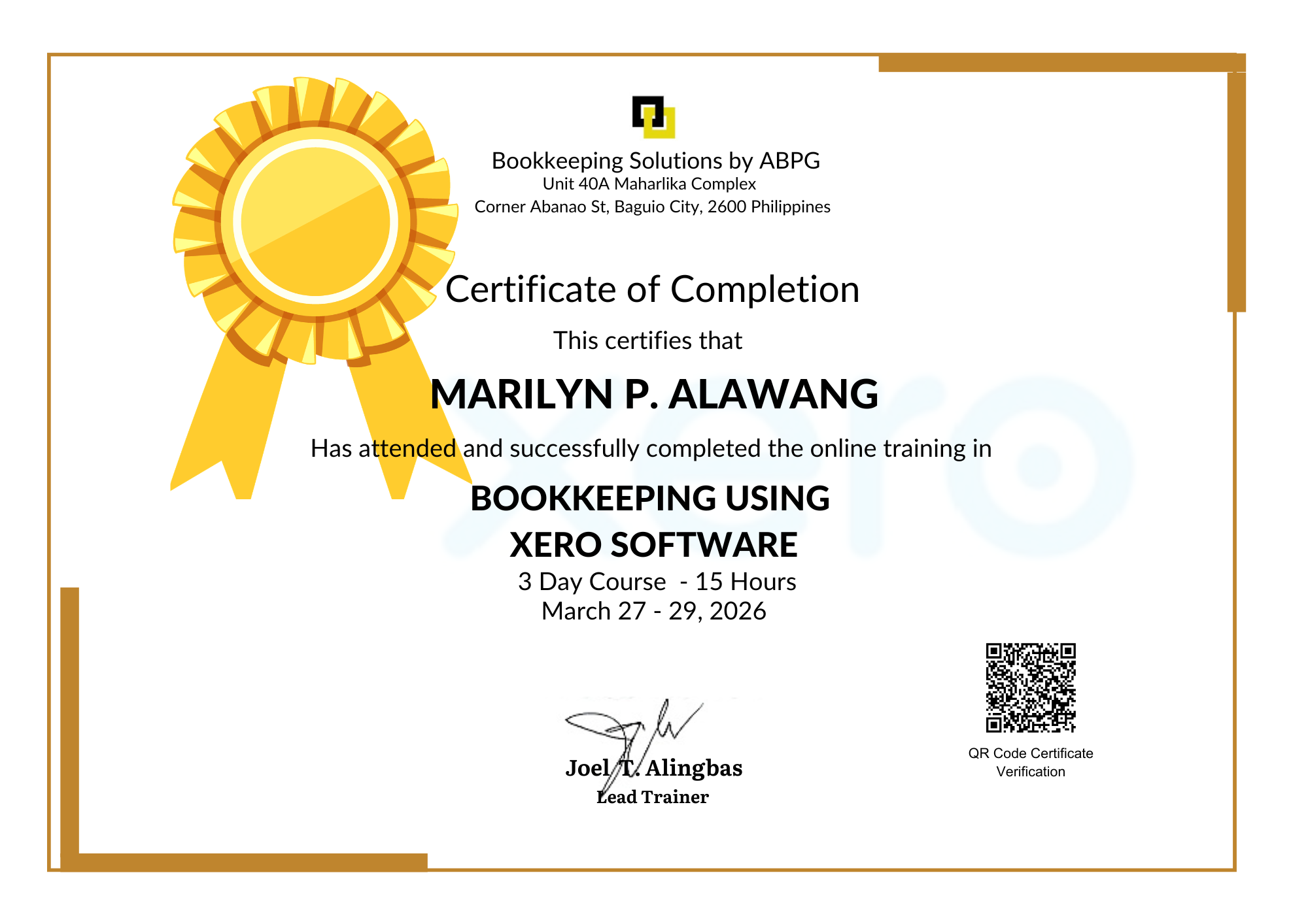 Bookkeeping using Xero Software