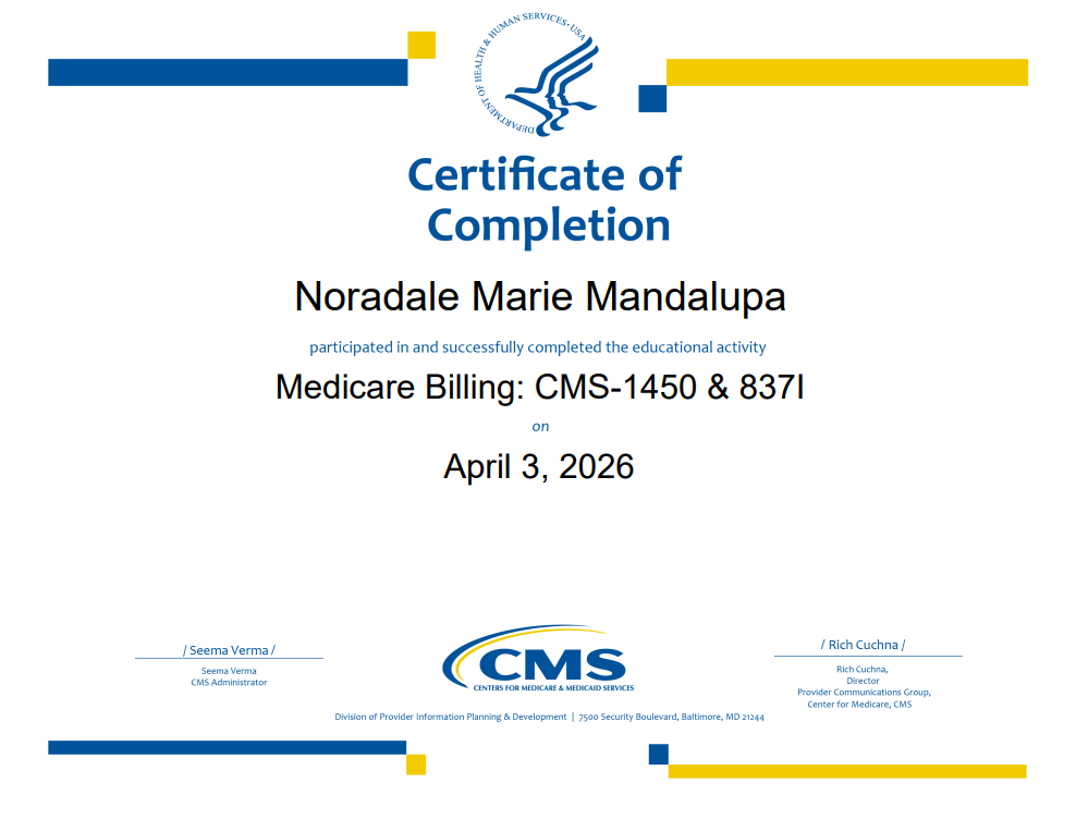 Medicare Billing