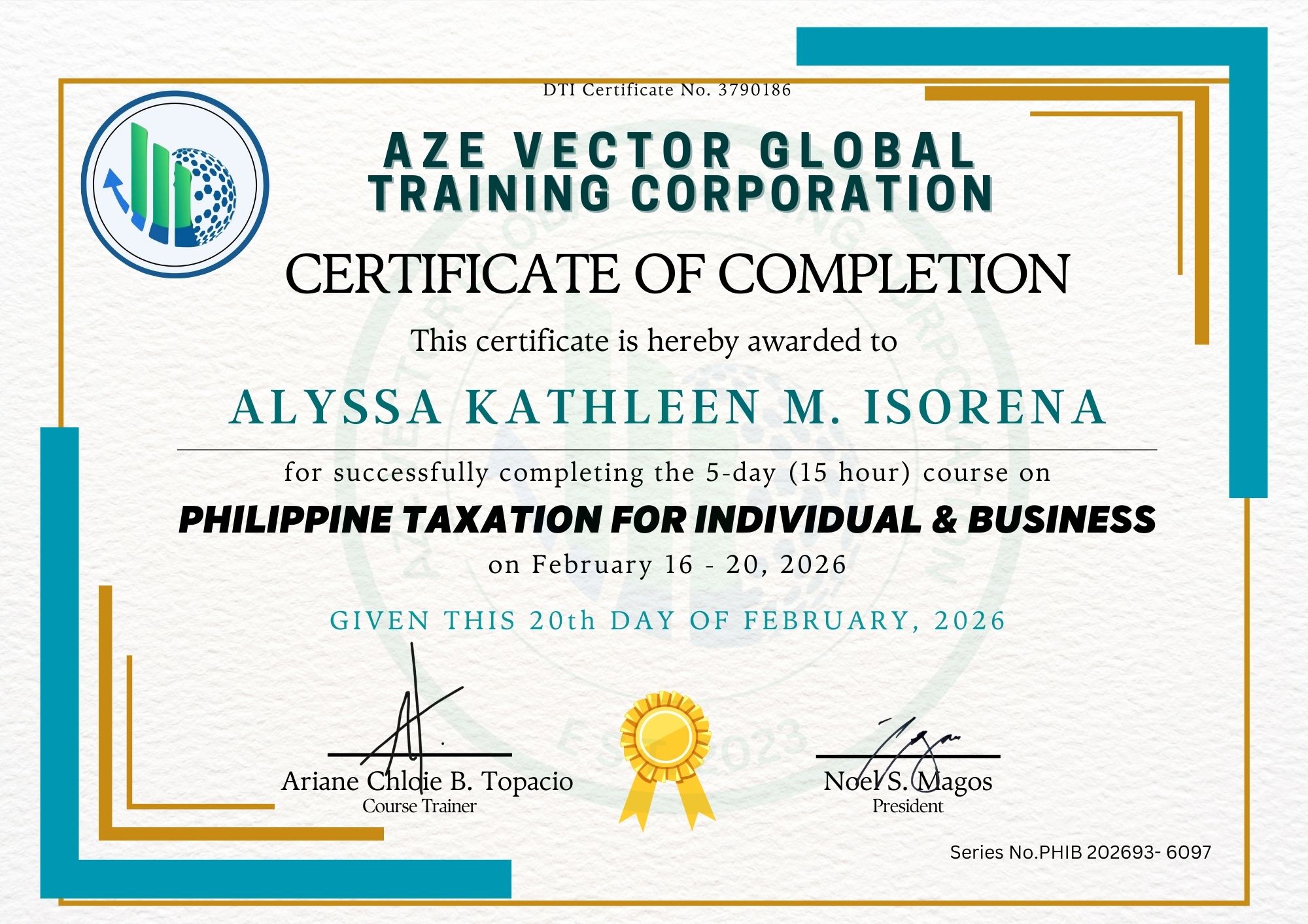 Philippine Taxation for Individual & Business