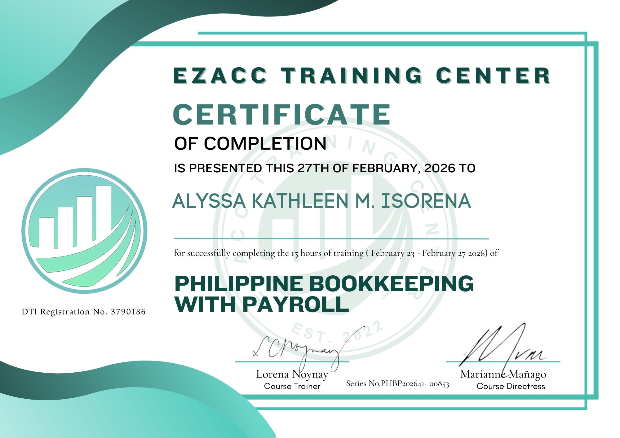 Philippine Bookkeeping with Payroll