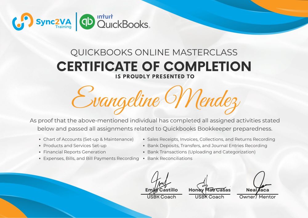 Quickbooks Online Masterclass