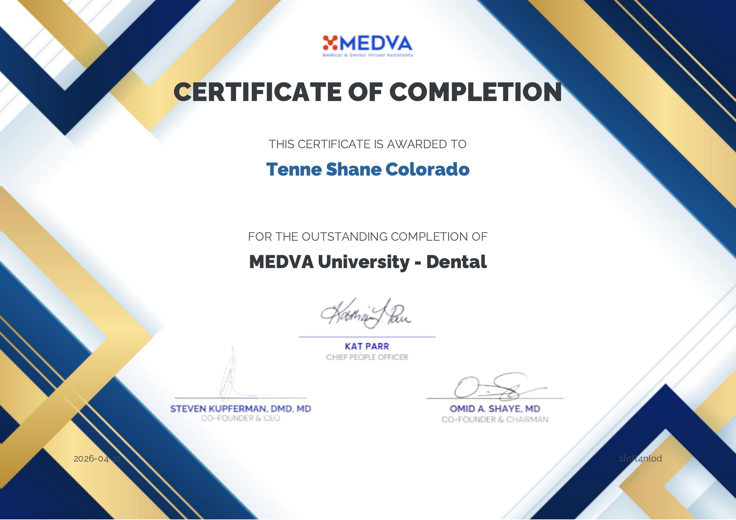 Dental Training