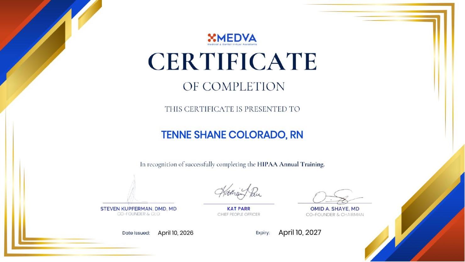 HIPAA Annual Training