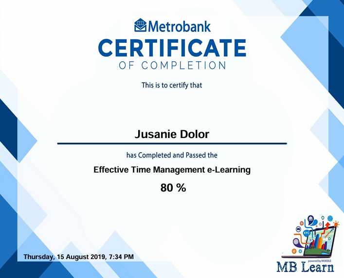 Effective Time Management