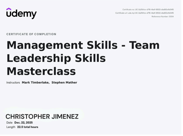 Management Skills