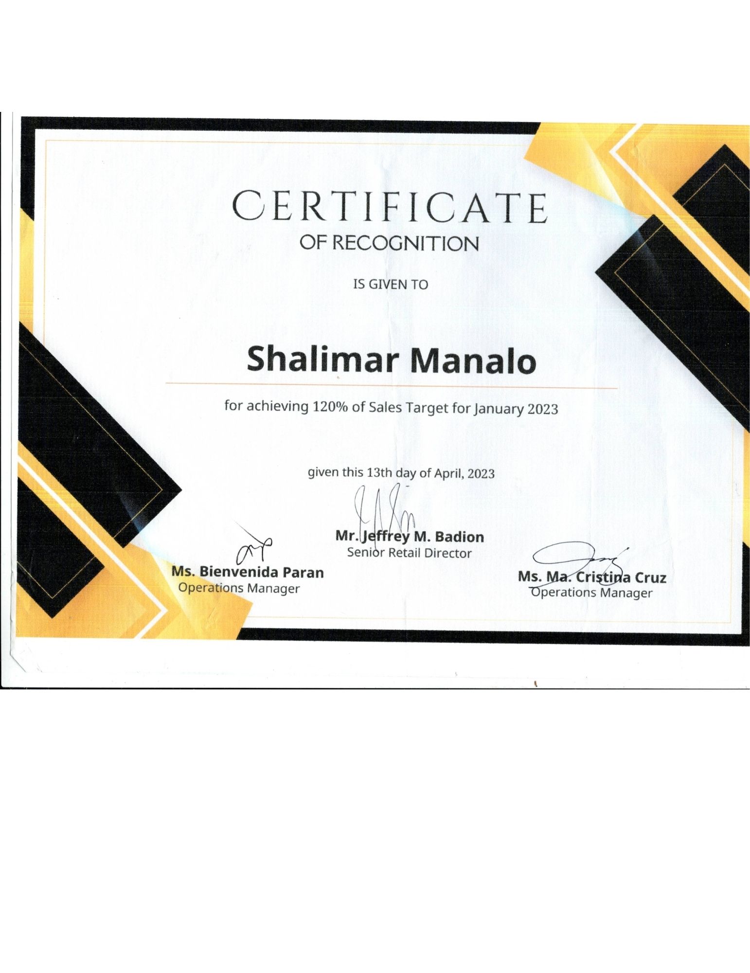 Sales Achiever