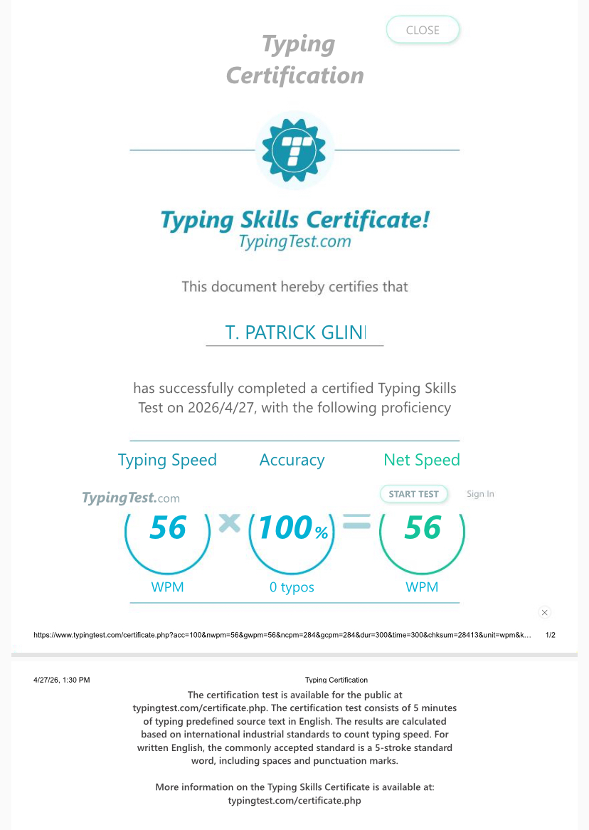 Typing Skill