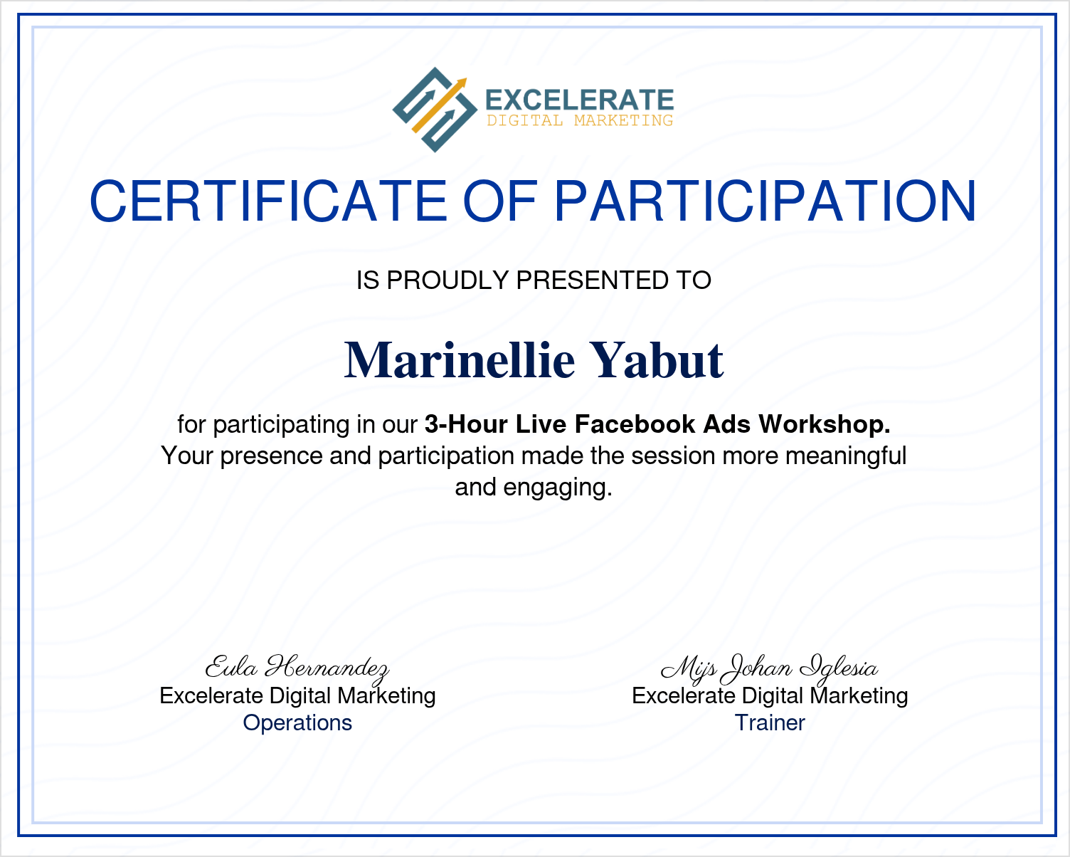 FACEBOOK ADS WORKSHOP