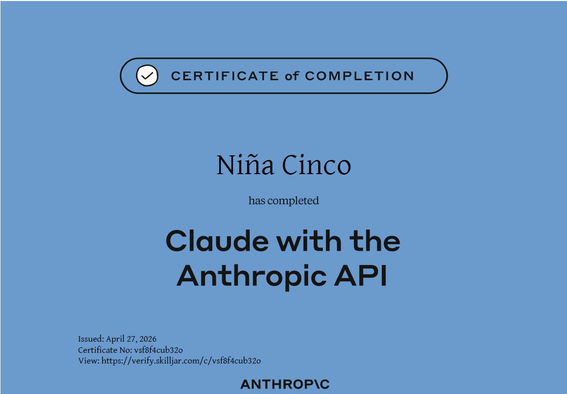 Claude with the Anthropic API