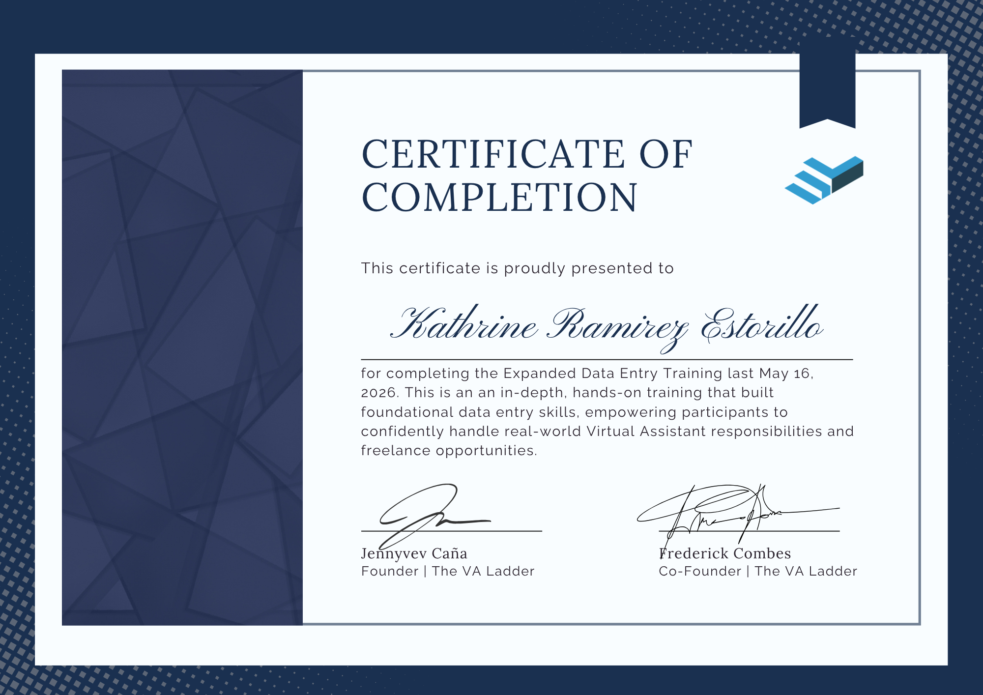 Expanded Data Entry Training