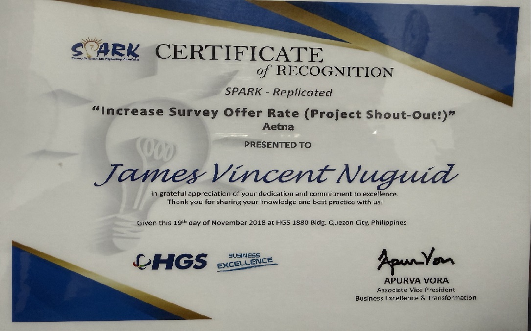Increase Survey Offer Rate (Project Shout-Out!)