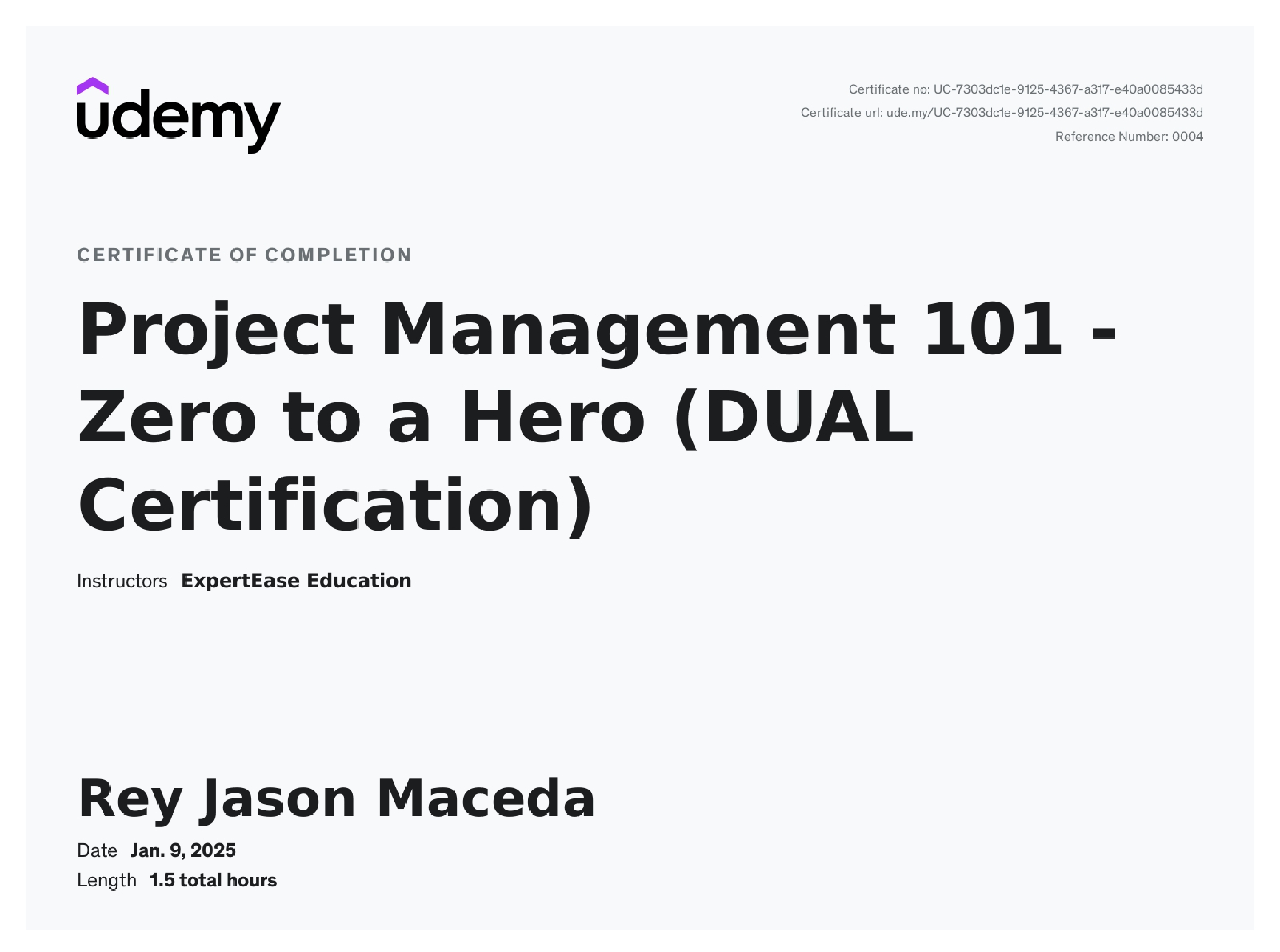 Project Management