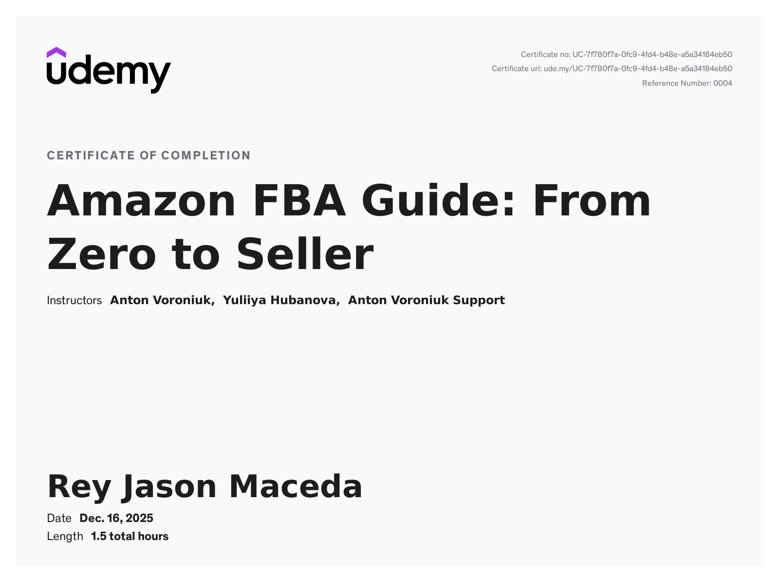 Amazon FBA Guide