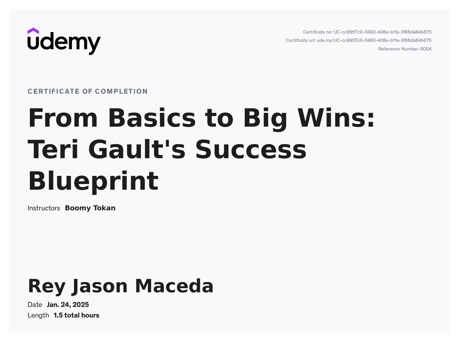 From Basics to Big Wins: Success Blueprint