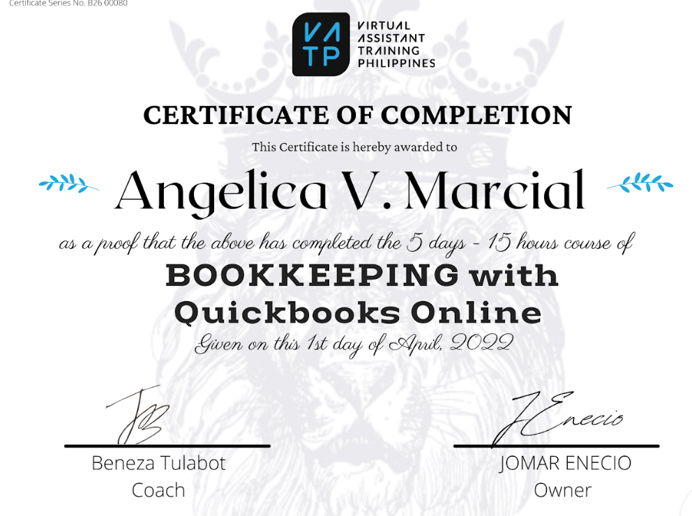 Bookkeeping with Quickbooks Online